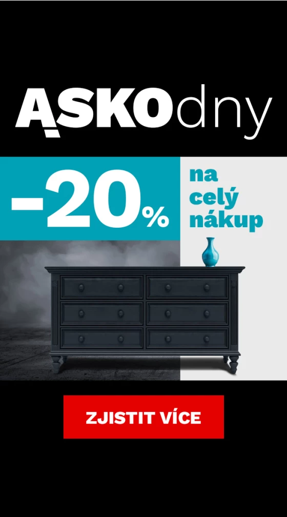 ASKO dny 20% na vše 18-22-9-2026