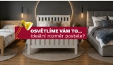 Jak vybrat ideální rozměr postele? miniatura