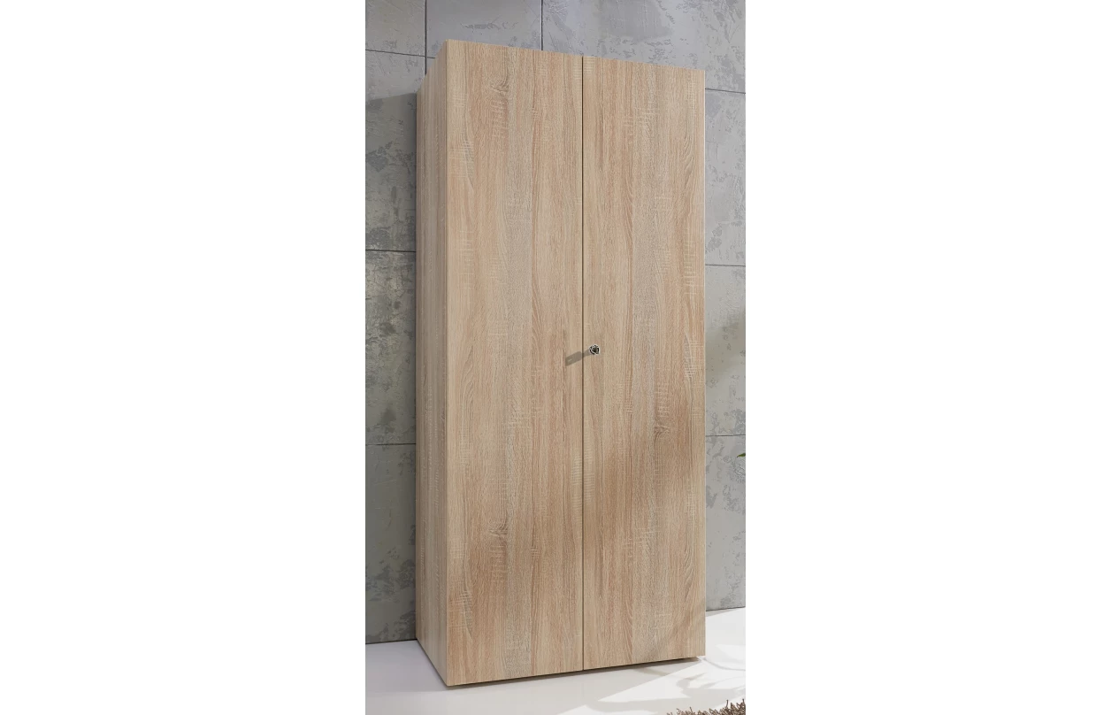 Rohová skříň Multiraum, 80 cm, dub sonoma 29