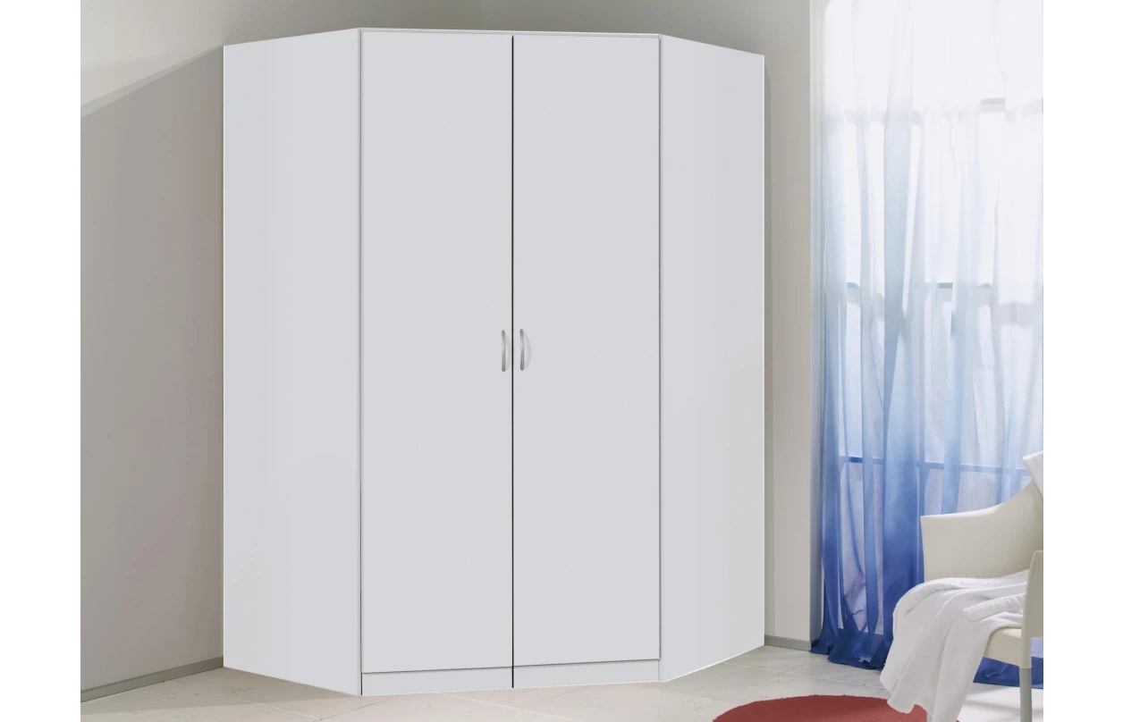 Rohová šatní skříň Case, dub sonoma 23