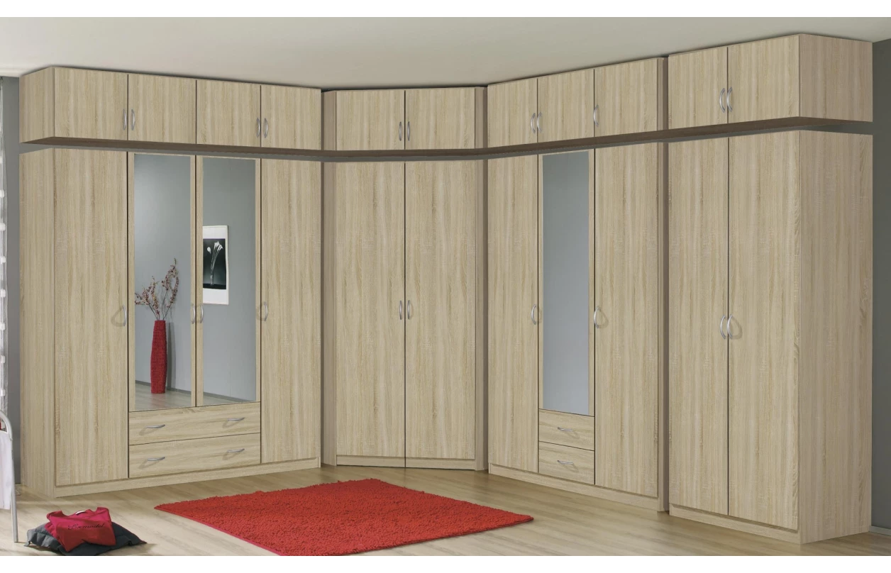 Skříňový nástavec Case, 91 cm, dub sonoma 15