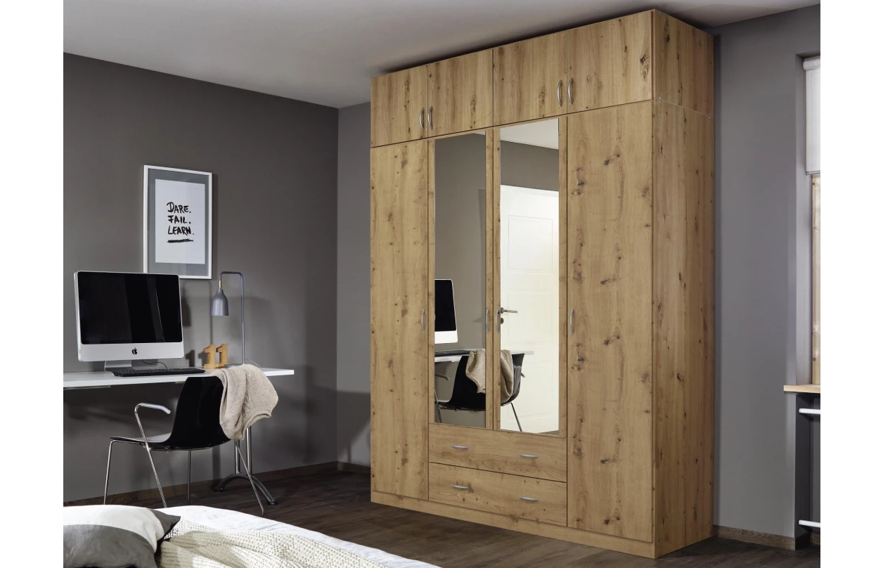 Skříňový nástavec Case, 91 cm, dub sonoma 22