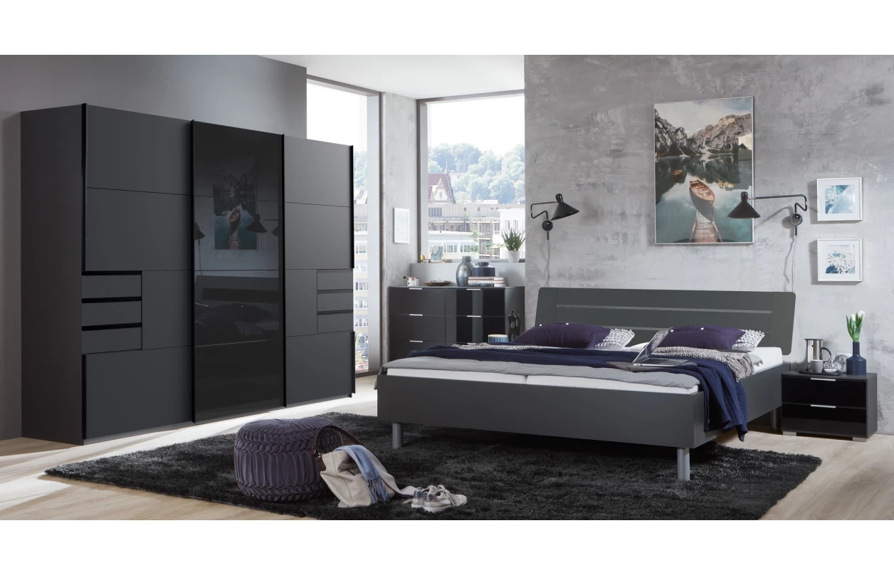 Šatní skříň Easy Plus, 225 cm, bílá 1