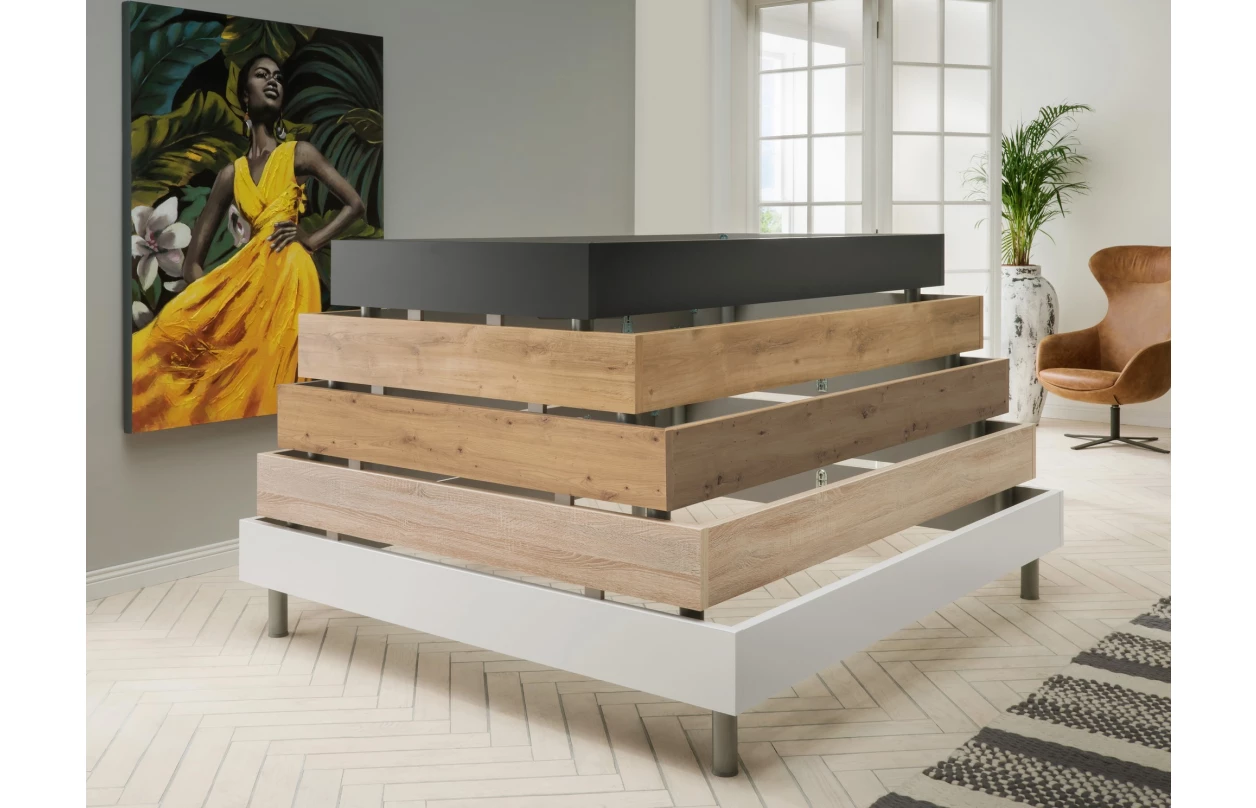 Šatní skříň Easy Plus, 225 cm, bílá 12