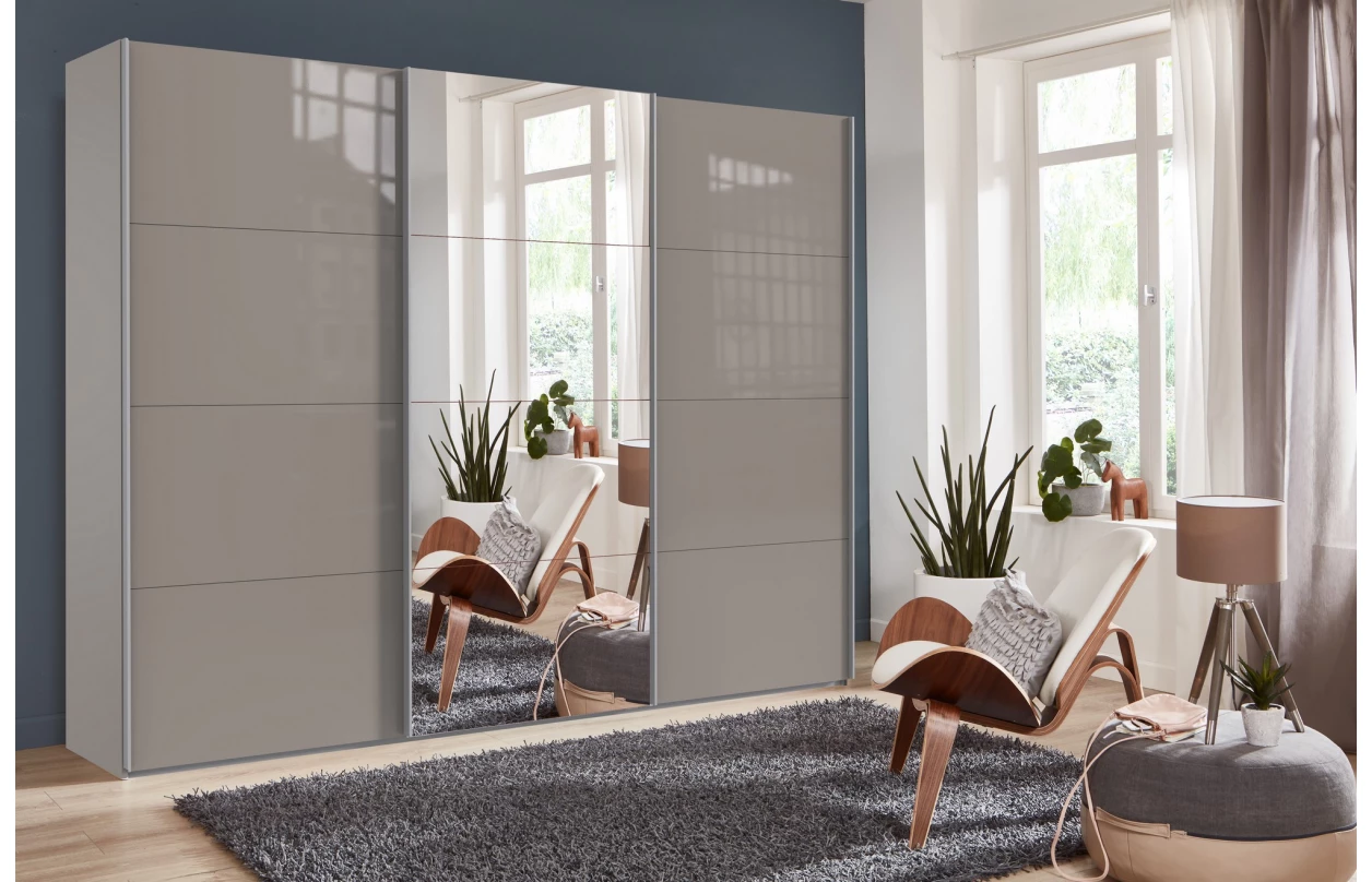 Šatní skříň Easy Plus, 225 cm, bílá 15