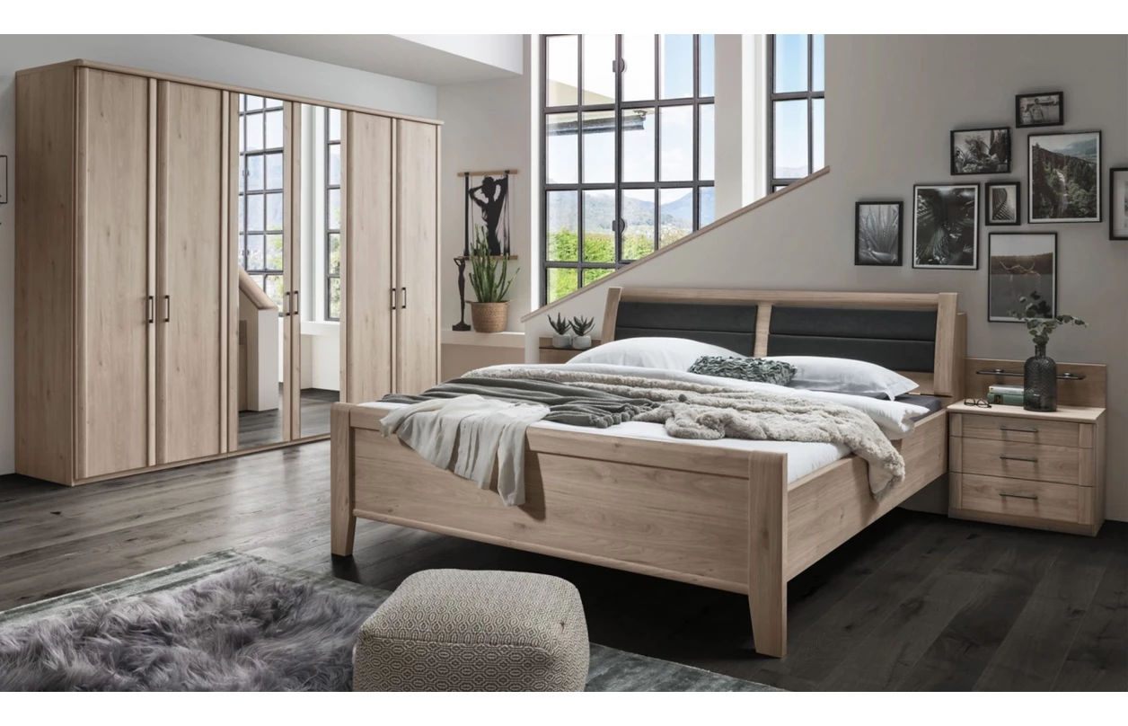 Úložná skříňka Luxor 93 cm, polární modřín 13