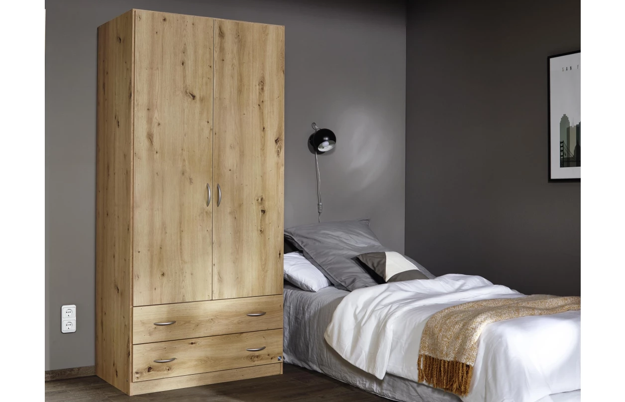 Skříňový nástavec Case, 181 cm, dub sonoma 9