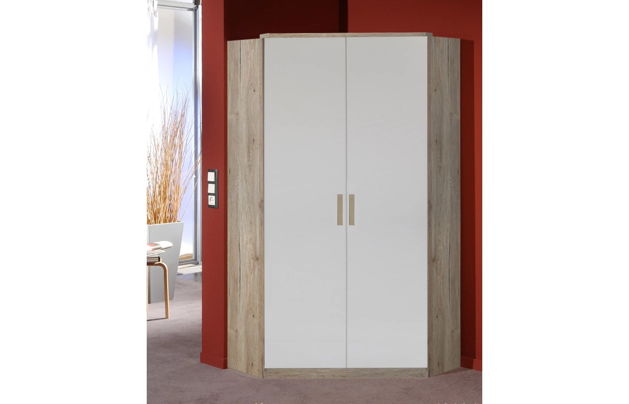 Dětská postýlka Cariba 70x140 cm, dub san remo/bílá 4