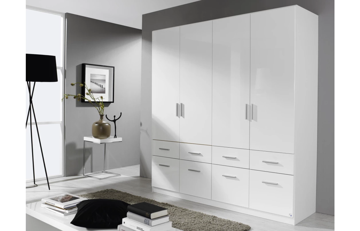 Šatní skříň Celle AN925-3301, bílá 8