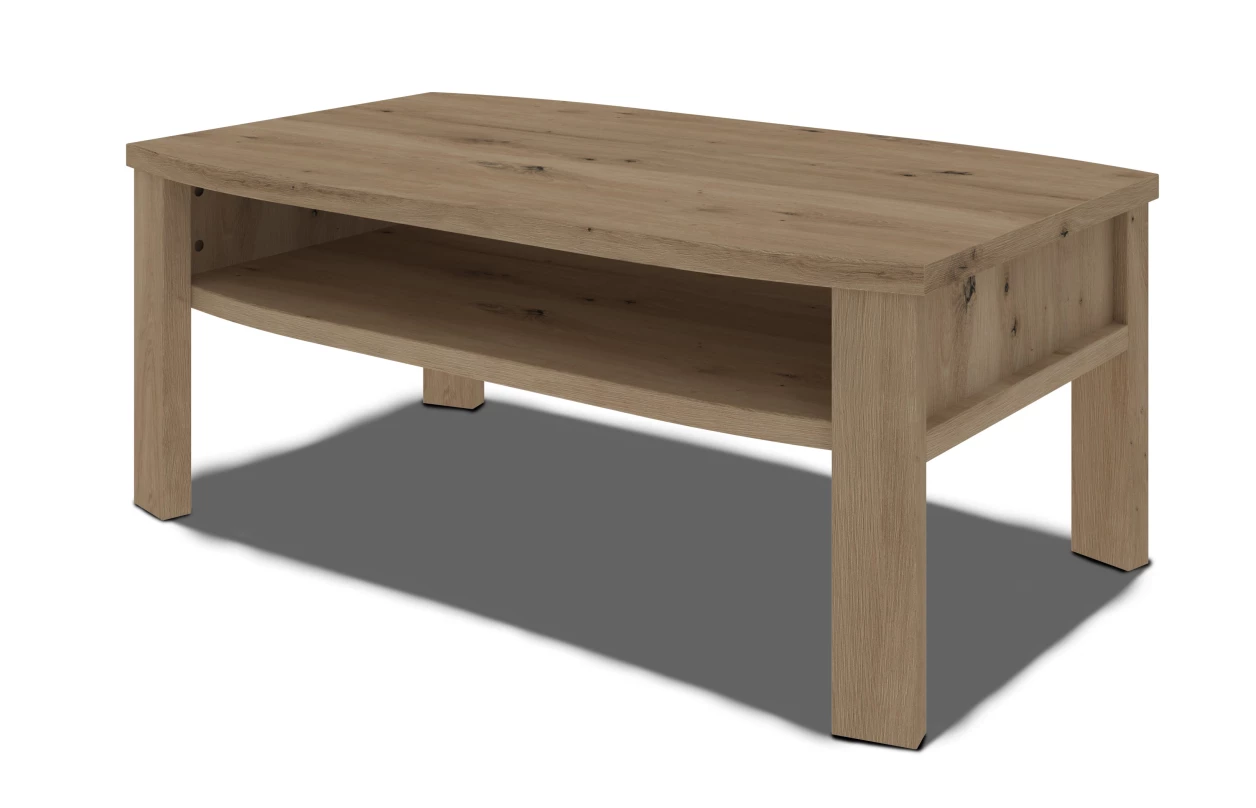 Obývací stěna Bolus, dub artisan, s osvětlením 6