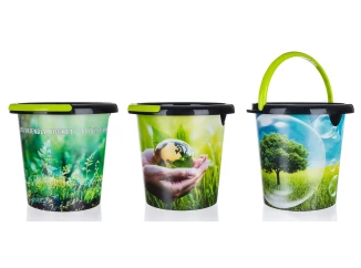 Kbelík Eco 5 l, mix dekorů