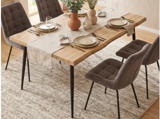 Jídelní stůl Theresa 120x90 cm, divoký dub