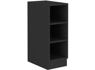 Dolní kuchyňský regál Arona, 30 cm, černý