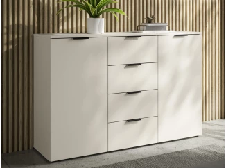 Komoda Linz 135 cm, kašmírová béžová