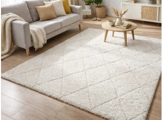 Koberec Ideal Shaggy 160x230 cm, diamant krémový