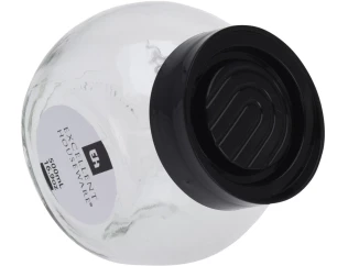 Dóza na koření 500 ml, bílé/černé víčko