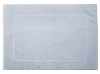 Froté koupelnová předložka Ma Belle 67x120 cm, stříbrná