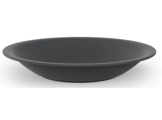 Talíř Caruba Eco 21 cm, černý