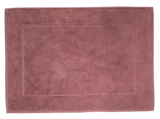 Froté koupelnová předložka Ma Belle 67x120 cm, starorůžová