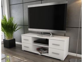 TV stolek Oskar TV, bílý, 120 cm