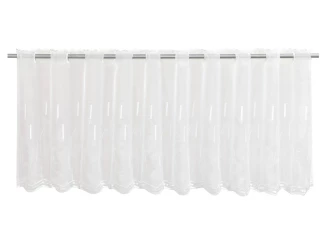 Bistro záclonka Classic 140x45 cm, bílá