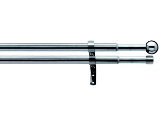 Garnýž dvouřadá Lory 120-230 cm, ušlechtilá ocel