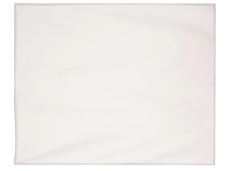 Vánoční ubrus 130x220 cm, bílý se stříbrnými vetkanými nitkami