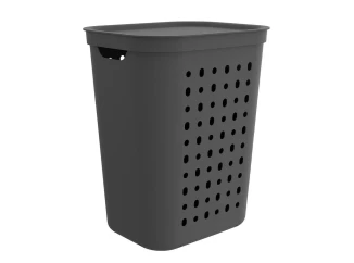 Koš na prádlo Jona 55 l, antracitový