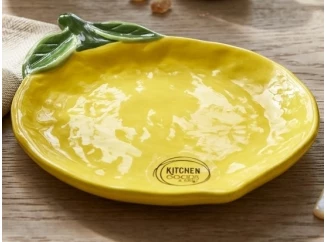 Talíř Citron 17 cm, žlutý