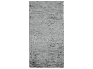 Koberec Bobs 160x230 cm, šedá imitace králičí kožešiny