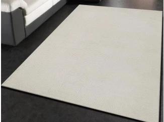 Koberec Stilo 160x220 cm, krémová geometrie