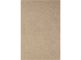Venkovní/vnitřní koberec Kenzy 120x170 cm, přírodní kruhy