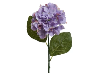 Umělá květina Hortenzie 66 cm, fialová