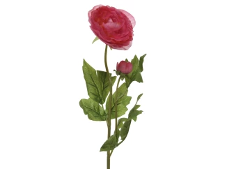 Umělá květina Kamélie 57 cm, růžová