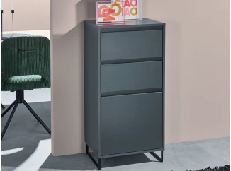 Komoda se šuplíky Cologne, 50 cm, antracitová