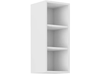 Horní kuchyňský regál Luna, 30 cm, bílý