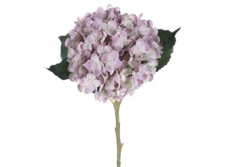 Umělá květina Hortenzie 50 cm, fialová