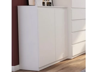 Skříňka Carlos 80 cm, bílá