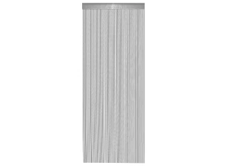 Provázkový závěs/záclona Hammer 90x245 cm, stříbrná