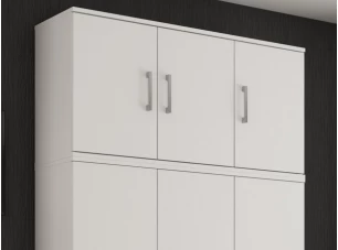 Nízká skříňka/skříňový nástavec Nitro 105 cm, bílý