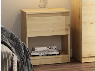 Skříňka/noční stolek Carlos 40 cm, dub artisan