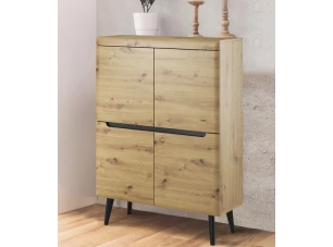 Úložná skříňka Nordi, dub artisan