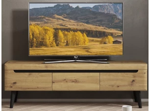 Široká TV skříňka Nordi, dub artisan, 160 cm
