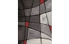 Koberec Brilliance 160x230 cm, šedo-červená abstrakce