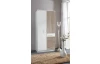 Šatní skříň bez zrcadla Click, 91 cm, bílá/dub sonoma