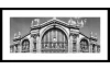 Rámovaný obraz Gare du Nord 80x40 cm, černobílý