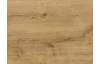 Šatní skříň se zrcadlem Cork, 135 cm, prkenný dub/grafit