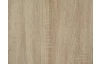 Šatní skříň Valencia, 206 cm, dub sonoma/bílá