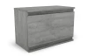 Nástěnná skříňka Carlos, šedý beton, 60 cm