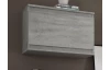 Nástěnná skříňka Carlos, šedý beton, 60 cm